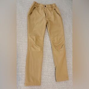 Women’s Khaki Fleece Lined Outdoor Pants XS